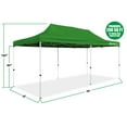 thumbnail image 2 of GIGATENT POP UP CANOPY 20 X 10 Powder Coated Steel Frame, 2 of 9