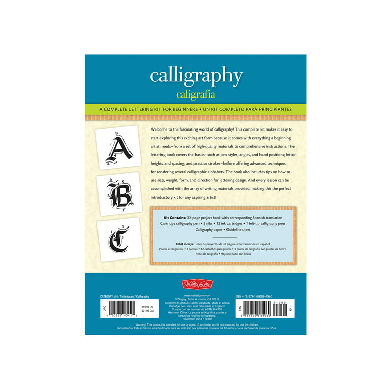 Calligraphy Kit: A complete kit for beginners by Arthur Newhall, Eugene  Metcalf, Other Format