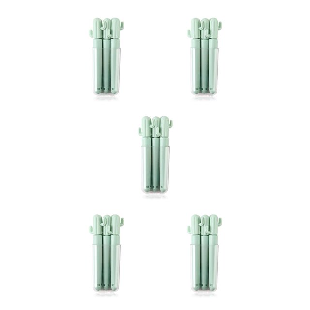 Kearding 5 piezas Clips de sellado Selladores Mini Bolsa de harina para hornear Abrazaderas Organizador Verde 5piezas Kearding CBP193646