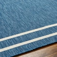 thumbnail image 5 of Hauteloom Ilori Living Room, Bedroom Patio Outdoor Area Rug - Contemporary - Muted Blue, Silverton, Light Blue - 5'3" x 7', 5 of 5