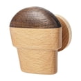 thumbnail image 4 of Perchero de madera para colgar en la pared, para bolso, ropa y mochila. Estilo B, 4 of 9