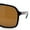 Black Tortoise - Brown, variant on Mens Racer Mobster Fashion Oversize Sunglasses Tortoise - Brown