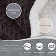 thumbnail image 4 of Dhole Heated Blanket Electric Blanket Throw Waffle, 50x60 Inches，Sherpa Fleece Fast Heating Blanket 6 Heating Levels & 4 Hours Auto Off ETL Certification, Brown, 4 of 10