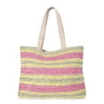 thumbnail image 2 of No Boundaries Women's Lemon Beach Tote Bag, Pink Lemon, 2 of 7