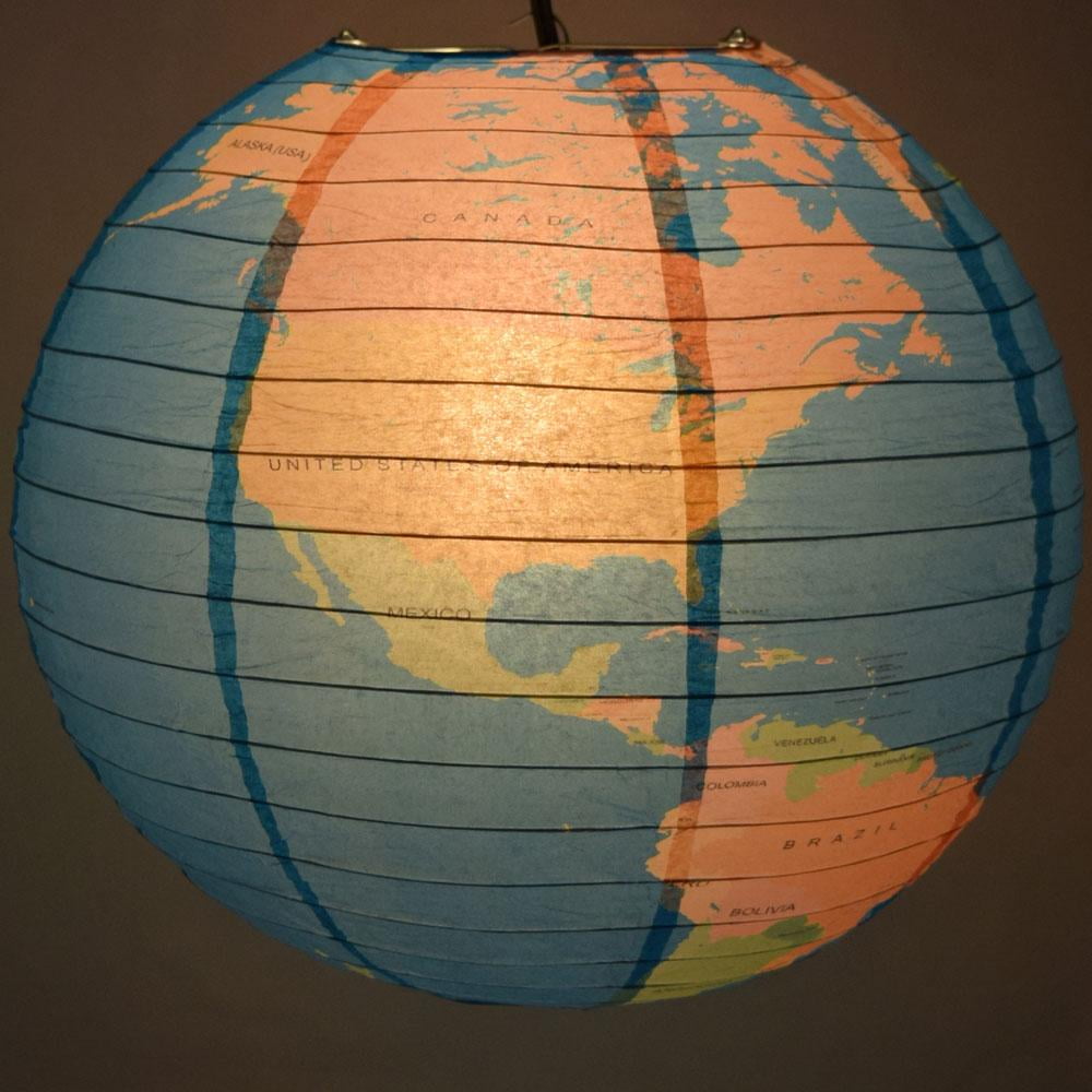 world paper lanterns