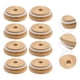 thumbnail image 5 of 8 piezas de tapas de bambú duraderas para tazas, frascos, latas de vidrio y vasos. Tapas de madera para botellas y vasos. Cubiertas de bambú con cierre hermético de goma (diámetro exterior 70 mm)., 5 of 7