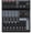 RM06 6-Channel Mixer, variant on RM04 4Channel Audio Mixer Sound Board, Mixer USB Audio Interface, DJ Mixer with 2 XLR Combo Inputs, 24 Bit 192kHz Recording, Mixing Console for Podcast Live Streaming Studio