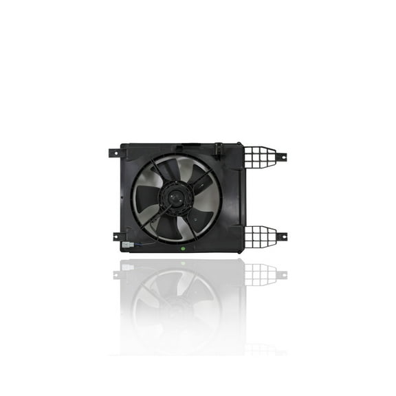 Dual Radiator and Condenser Fan Assembly - Cooling Direct Compatible/Replacement for '09-11 Chevrolet Aveo 5 Pontiac G3, 07-11 Aveo Sedan Without A/C - 94567002 Fits select: 2009 PONTIAC G3 WAVE