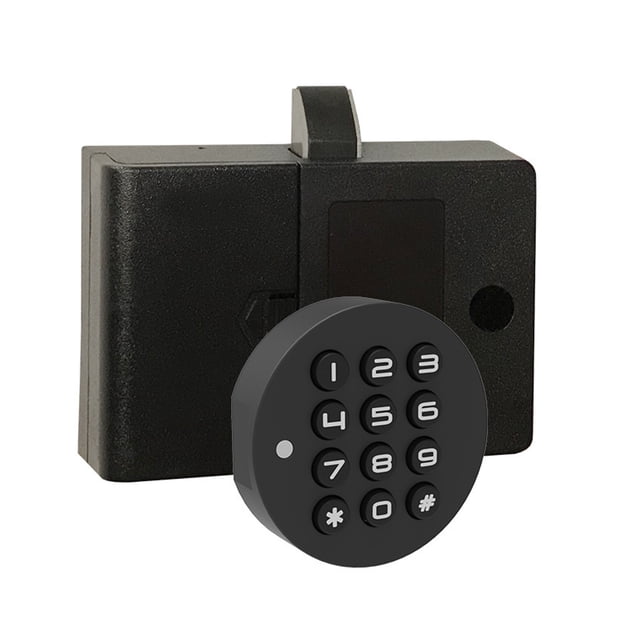 Password Lock Drawer Door Lock Anti-theif Mini Code Locker Wardrobe Gym Cabinet Electric Smart Door Lock File Lock ,Smart and Convenient