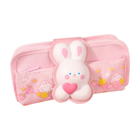 

Wovilon Small Pencil Case Student Pencil Pouch Coin Pouch Office Stationery Organizer For Teen School