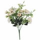 thumbnail image 1 of Ramo de flores artificiales Fotografía Prop Simulación Decoración floral Fiesta de bodas Flor falsa, Blanco Advancent HA8205-05B, 1 of 6