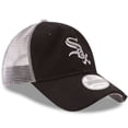 thumbnail image 3 of Men's New Era Black Chicago White Sox Team Rustic 9TWENTY Trucker Adjustable Hat, 3 of 4