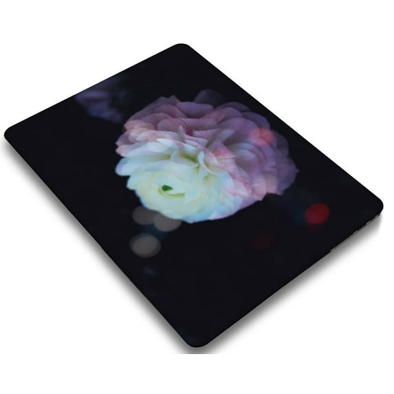 KSK KAISHEK Hard Case Shell Cover Only Compatible MacBook Air 13.6" m2 with Touch ID Type C + Black Keyboard Cover Model: A2681 m2 (Flower 0173)