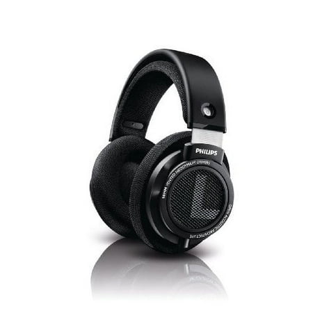 Philips Wired SHP9500 HiFi Precision Stereo Over Ear Headphones Studio, Black
