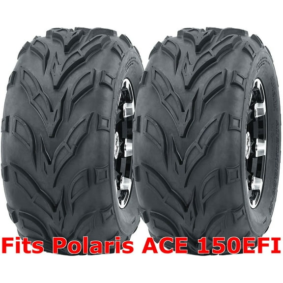 2 WANDA ATV Rear Tires Set 22x10-10 Polaris ACE 150EFI Sport P361