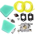 thumbnail image 2 of Chainsaw Carburetor For Partner 350 351 370 390 420 Mcculloch 333 335 338 Poulan 050 2055 2115 Primer Pump Spark Plug Carb Kit, 2 of 5