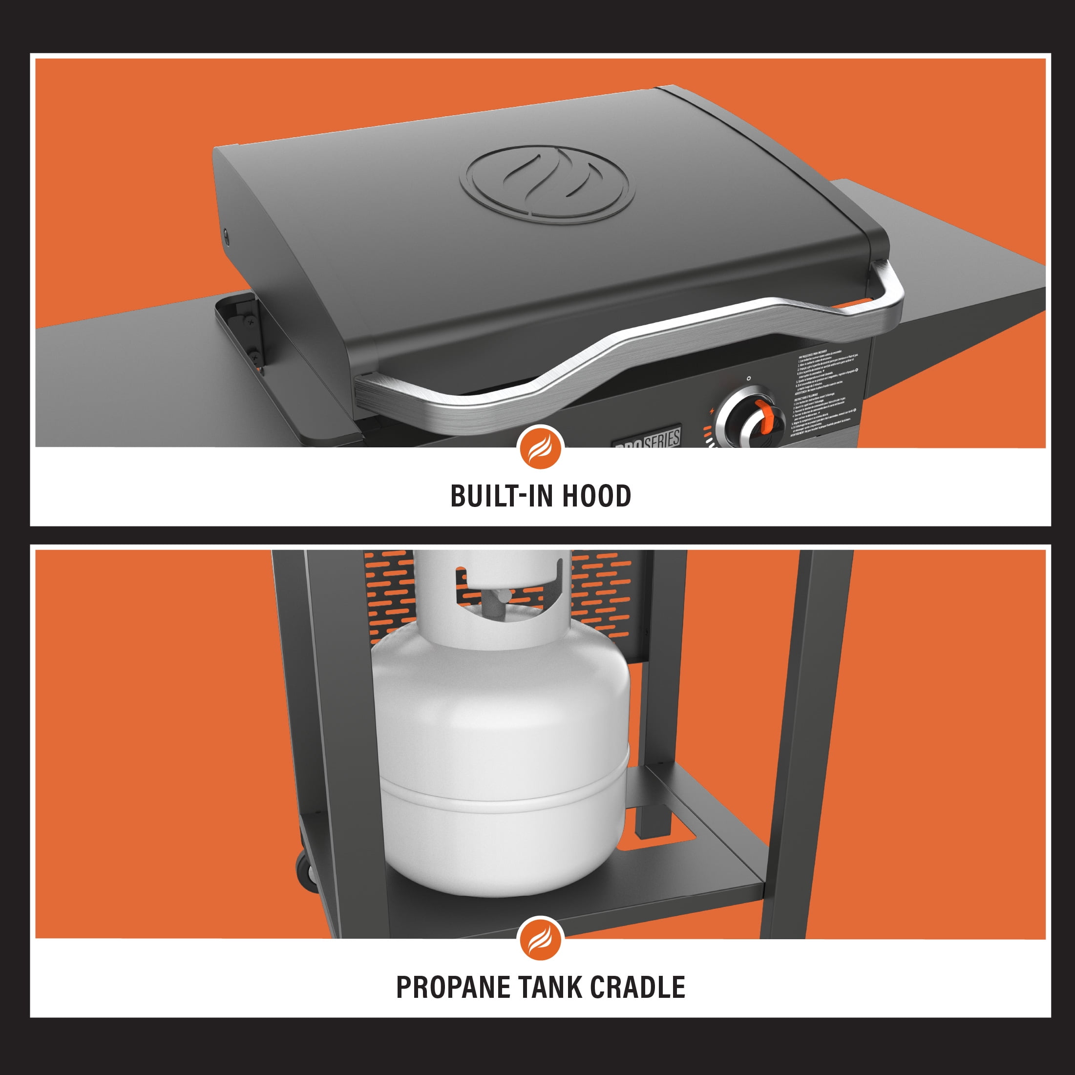 Buy Blackstone Pro Series 2 Burner 22 Propane Pedestal Griddle with