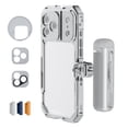 thumbnail image 1 of Kit de funda para teléfono NEEWER compatible con iPhone 17 Pro Silver, 1 of 9