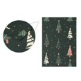 thumbnail image 5 of Yayeee Garden Flag 12"x18" Double Sided Outdoor Yard Lawn Holiday Decorations, Green Christmas Trees, 5 of 6