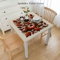thumbnail image 2 of Fall Tablecloths for Rectangle Tables, Spill Proof Pumpkin Table Cloth with Gnomes Prints, Autumn Decorative Table Cover for Fall, Harvest and Thanksgiving, 2 of 7