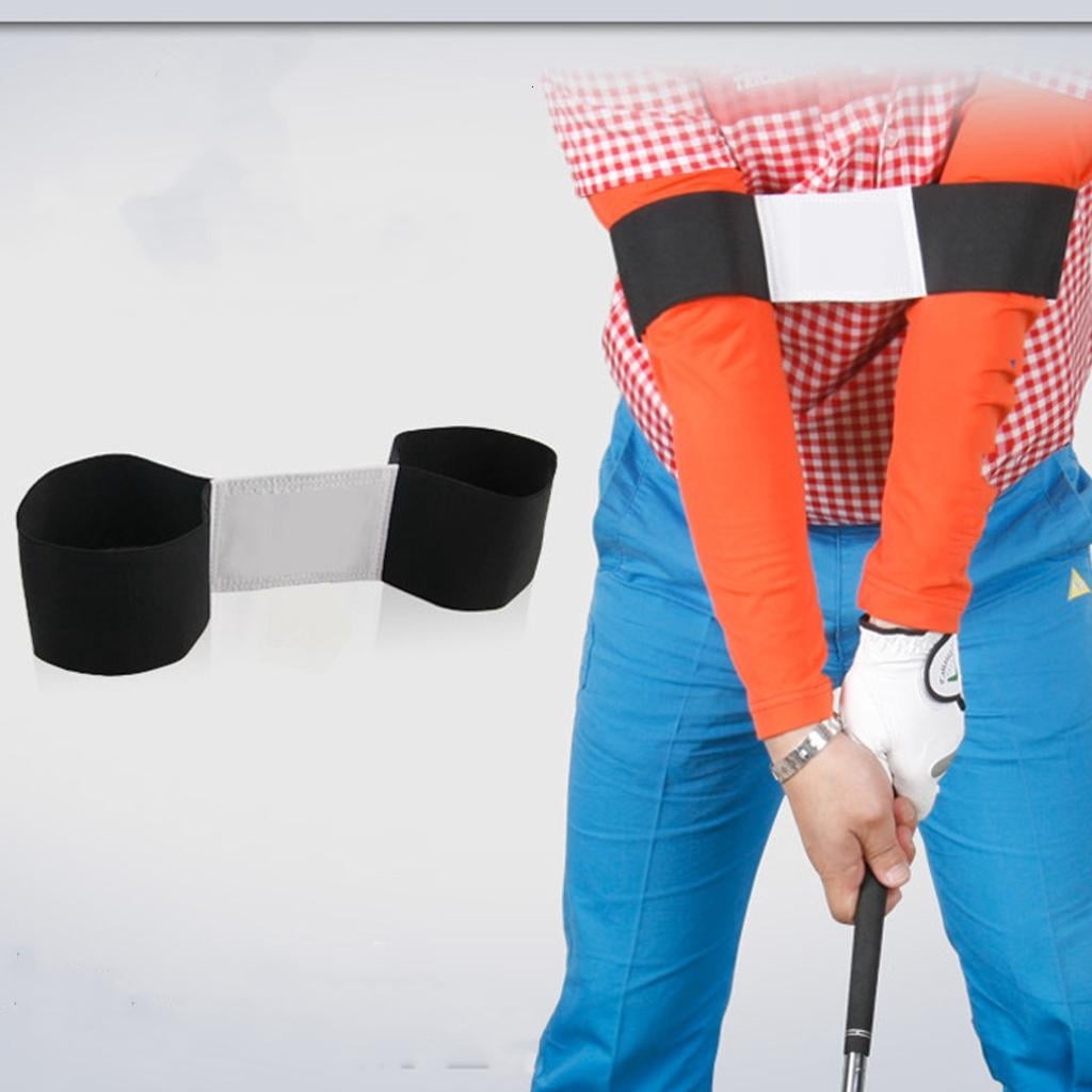 Yihuala Adjustable Golfs Grip Trainer With Elastic Resistance Band For Adults Teens Practice Swing Muscles Memory Development