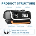 thumbnail image 3 of Conjunto de faros LED DRL Fullux para GMC Sierra/Yukon, 3 of 8