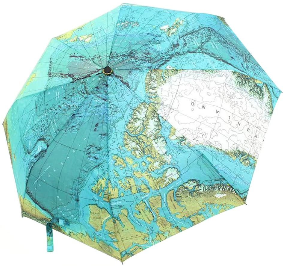 World Map Umbrella Automatic World Umbrella Sun Protection Umbrella