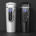 thumbnail image 4 of Heaters Vehicle Heated Water Cup Electric Kettle Heat Preservation 12.0V Car 24V Truck Household Vehicle Water Heaters Small Electrical Appliances LCD Display Kettle, 4 of 7