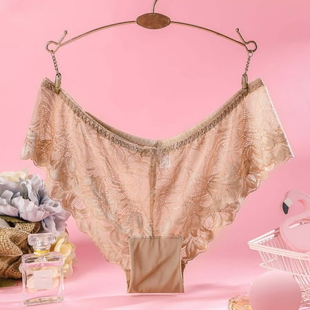

uikmnh Women s Comfortable Playful High Waist Hollowed Out Underwear