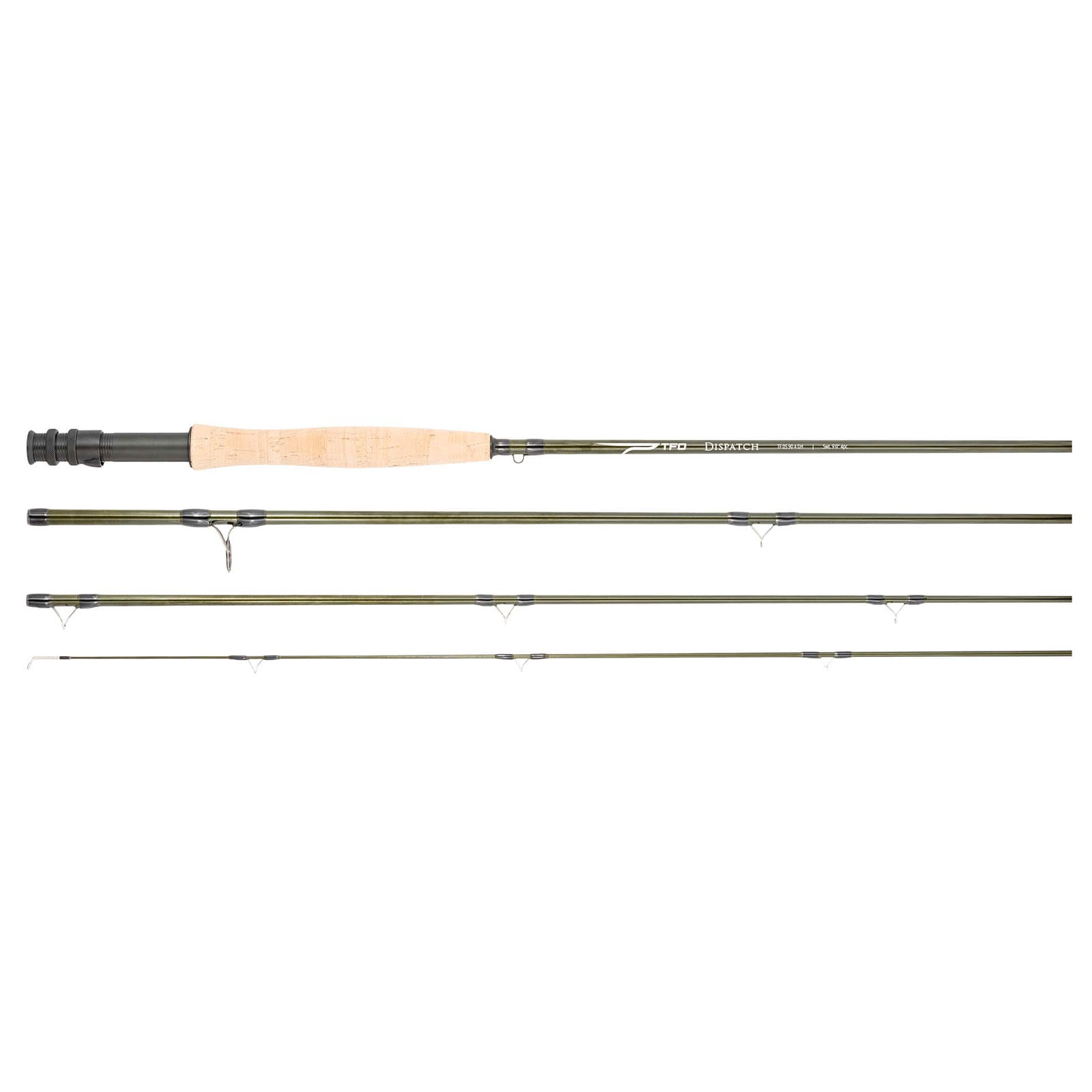 TFO Dispatch 5wt 9ft 4pc Fly Rod (TF-05-90-4-DH)