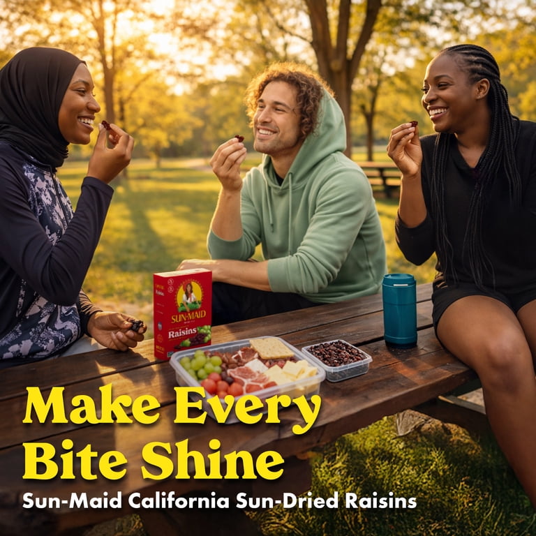 Sun-Maid California Sun-Dried Raisins 12oz Bag in a Box - Walmart.com