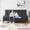 Gray, variant on Kaiya 8 Inch Folding Full Medium Tight Top Poly Foam Mattresses,  Grey(Frame Not Included)