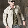 thumbnail image 2 of Camisa táctica de secado rápido, camisa de manga larga para hombres, fanáticos militares, camisa de entrenamiento especial elástica de primavera y otoño para exteriores de secado rápido, 2 of 4