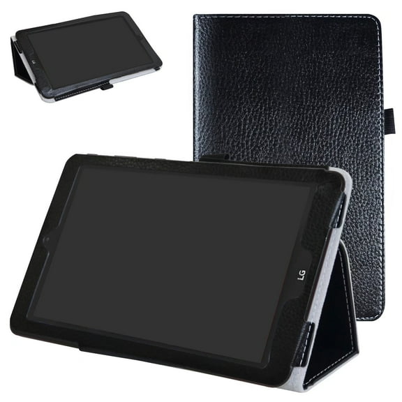 Labanema 8.0" LG G Pad X II 8.0 PLUS V530 Case, PU Leather Folio Stand Protective Case, Cover for 8.0" LG G Pad X II 8.0 PLUS V530 (Black)