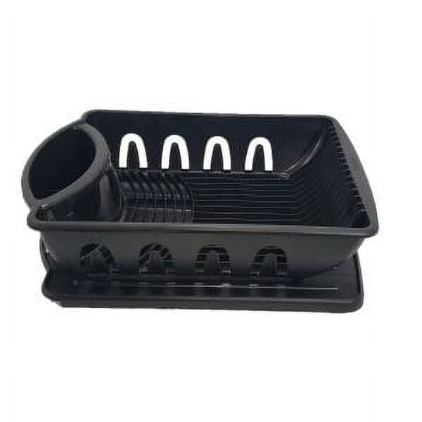 Sterilite Dish Drainer, Black