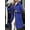 Deep Cobalt Blue, variant on All-Day Zip-Up Empress Coat Casual Jacket (XL, Black)