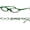 Green Frame, variant on Retro Small Oval Glasses for Women Men 90s Small  Blue Light Eyeglasses  Y2K  Glasses