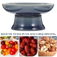 thumbnail image 4 of Footed Fruit Bowl Footed Candy Plate Food Serving Plate Dried Fruit Dish Appetizer Server, 4 of 8