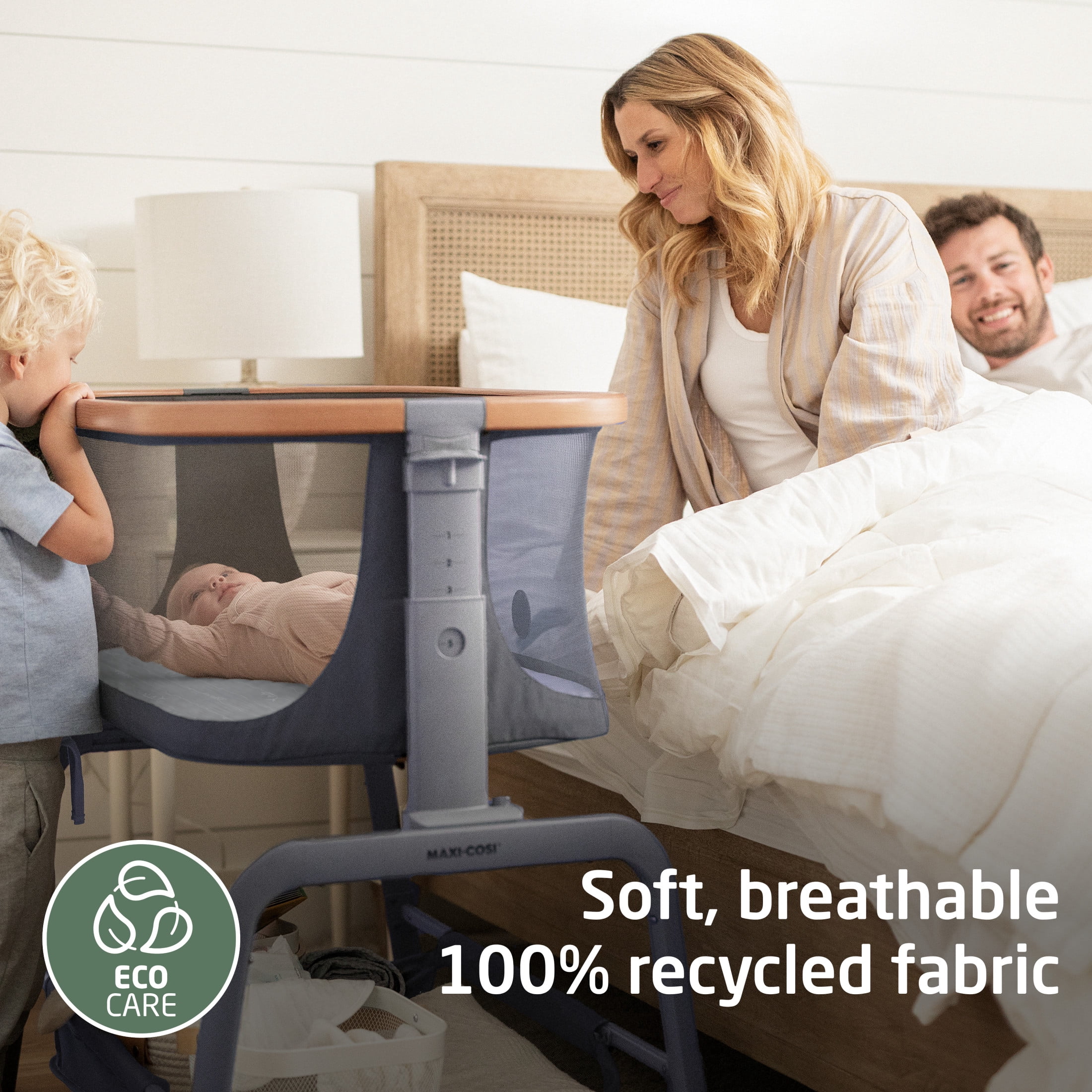 Maxi-Cosi Iora Bedside Bassinet, On Safari Gray