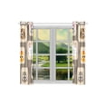 thumbnail image 3 of MKHERT Cute Cats Window Curtains Kitchen Curtain Room Bedroom Drapes Curtains 26x39 inch, 2 Piece, 3 of 3