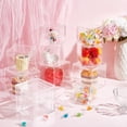 thumbnail image 5 of 12 Pcs 3 Sizes Square Transparent Display Boxes Acrylic Display Case Small Acrylic Box with Lids Gifts Box Storage Display Box Organizer Clear, 5 of 7