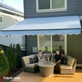 thumbnail image 4 of ALEKO Fabric Replacement for 13 x 10 feet Retractable Patio Awning Sky Blue, 4 of 7
