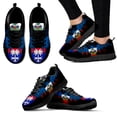 thumbnail image 1 of Zapatillas deportivas con diseño de águila y bandera de Haití para mujer, zapatos informales con cordones y suela blanca, zapatos unisex para caminar, 1 of 6