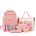 thumbnail image 2 of Stylish Campus Backpack Large Capacity for Everyday Use Daypack with Modern Design for School Work Daily Commute (Set of 5), 2 of 3
