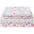 thumbnail image 1 of Twin Size Sheet Set Paisley Printed Bed Sheets for Single Bed Piece Microfiber Fitted Sheet with ” Deep Pocket & Straps Patterned Bedding Sheets & Pillowcase Set, 1 of 9