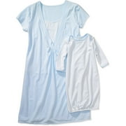 Maternity Baby and Me Nursing Gown, 2-Piece Set