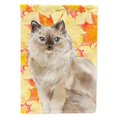 thumbnail image 1 of Carolines Treasures CK3082CHF Ragdoll Fall Leaves Flag Canvas House Size, 1 of 4
