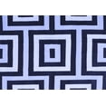 thumbnail image 1 of Ahgly Company Indoor Rectangle Abstract Blue Contemporary Area Rugs, 2' x 3', 1 of 4