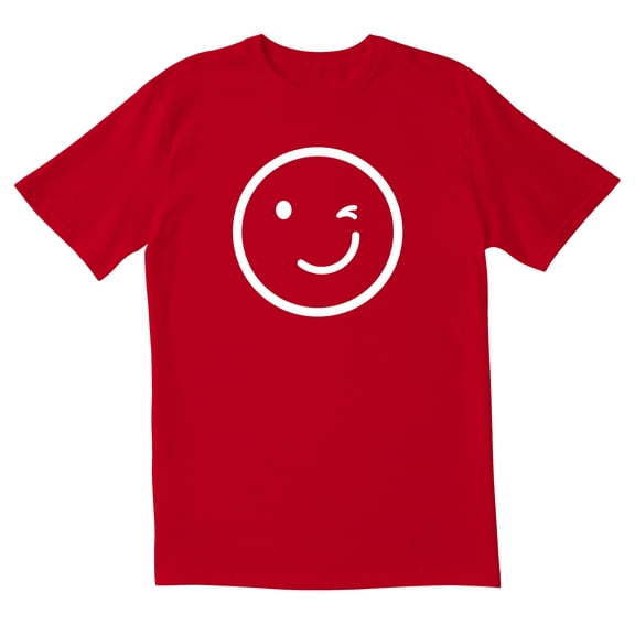 TotallyTorn Wink Smile Novelty Sarcastic Funny Men's T Shirts