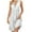 #61-White, variant on Staron Clearance Dresses for Women 2025 Casual Summer Lace V Neck Pleated Solid Color Dress Sleeveless Smocked Casual Sundress A Line Tiered Midi Dresses